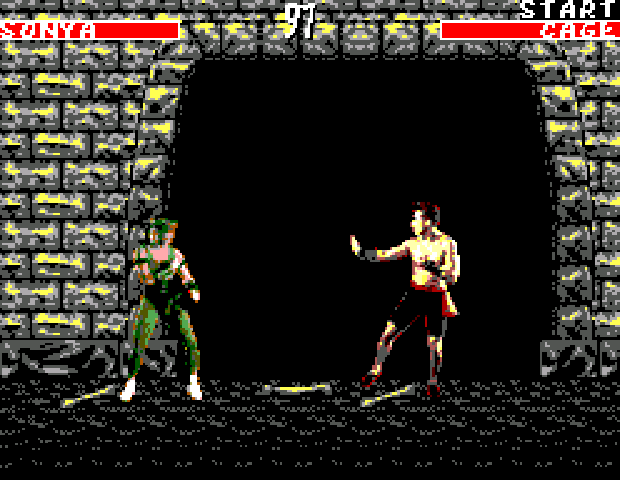 Mortal Kombat - Master System game screenshot (1993) by Acclaim